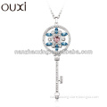 OUXI fashion key sweater chain with Austrian crystal 10931-1